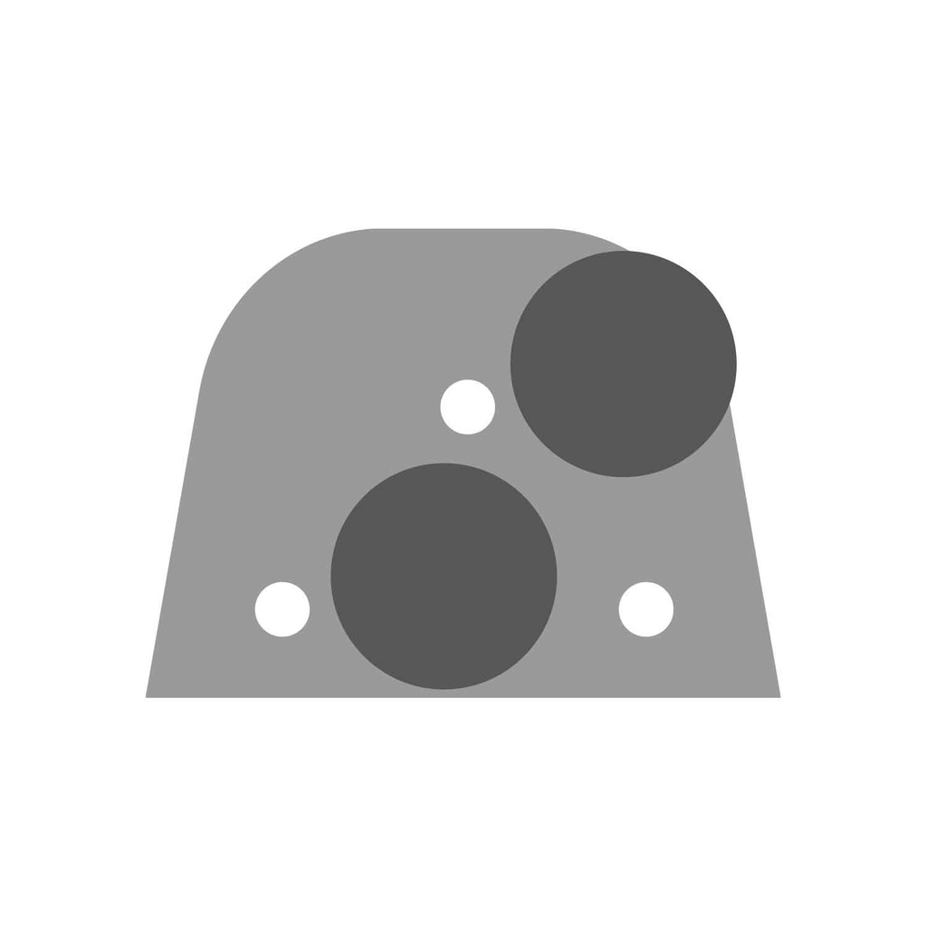 Double Round Grinding Tool Dovetail Trapezoid Diaflex